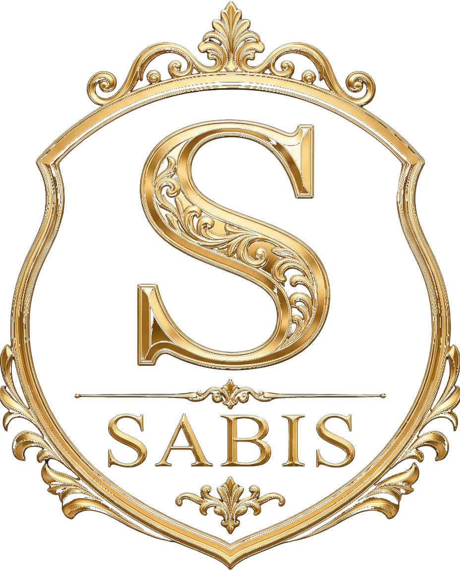 SABIS logo — gold S crest on navy